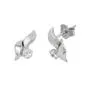 Preview: Ohrstecker Ohrring 11x6mm Zirkonia 9Kt Weißgold Preview: Ohrstecker Ohrring 11x6mm Zirkonia 9Kt Weißgold