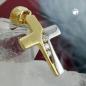 Preview: Anhänger 16x11mm Kreuz bicolor mit 3 Zirkonias 9Kt GOLD Preview: Anhänger 16x11mm Kreuz bicolor mit 3 Zirkonias 9Kt GOLD