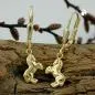 Preview: Ohrbrisur Ohrhänger Ohrringe 25x7mm Pferd 9Kt GOLD Preview: Ohrbrisur Ohrhänger Ohrringe 25x7mm Pferd 9Kt GOLD