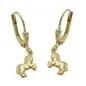 Preview: Ohrbrisur Ohrhänger Ohrringe 25x7mm Pferd 9Kt GOLD Preview: Ohrbrisur Ohrhänger Ohrringe 25x7mm Pferd 9Kt GOLD