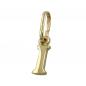 Preview: Anhänger 8x3mm Buchstabe I glänzend 9Kt GOLD Preview: Anhänger 8x3mm Buchstabe I glänzend 9Kt GOLD