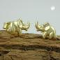 Preview: Ohrstecker Ohrring 7x10mm Elefant glänzend 9Kt GOLD Preview: Ohrstecker Ohrring 7x10mm Elefant glänzend 9Kt GOLD