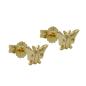Preview: Ohrstecker Ohrring 5x7mm Schmetterling glänzend 9Kt GOLD Preview: Ohrstecker Ohrring 5x7mm Schmetterling glänzend 9Kt GOLD