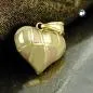 Preview: Anhänger 15x16mm Herz bicolor mit Rotgold 9Kt GOLD Preview: Anhänger 15x16mm Herz bicolor mit Rotgold 9Kt GOLD