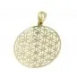 Preview: Anhänger 20mm Blume des Lebens filigran 9Kt GOLD Preview: Anhänger 20mm Blume des Lebens filigran 9Kt GOLD