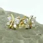 Preview: Ohrstecker Ohrring 6x6mm Schmetterling mit 4 Zirkonias 9Kt GOLD Preview: Ohrstecker Ohrring 6x6mm Schmetterling mit 4 Zirkonias 9Kt GOLD