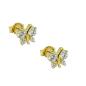 Preview: Ohrstecker Ohrring 6x6mm Schmetterling mit 4 Zirkonias 9Kt GOLD Preview: Ohrstecker Ohrring 6x6mm Schmetterling mit 4 Zirkonias 9Kt GOLD
