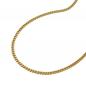 Preview: Kette 1mm Panzerkette 9Kt GOLD 45cm