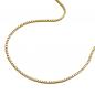 Preview: Kette 0,7mm Venezianer-Kette 9Kt GOLD 38cm