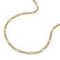 Preview: Kette 1,6mm Figarokette 9Kt GOLD 42cm