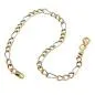 Preview: Armband 3,6mm Figaro Panzer bicolor 9Kt GOLD 19cm Preview: Armband 3,6mm Figaro Panzer bicolor 9Kt GOLD 19cm