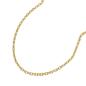 Preview: Armband 1,3mm Ankerkette diamantiert 14Kt GOLD Preview: Armband 1,3mm Ankerkette diamantiert 14Kt GOLD