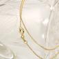 Preview: Kette 1,1mm Ankerkette rund 9Kt GOLD 42cm Preview: Kette 1,1mm Ankerkette rund 9Kt GOLD 42cm