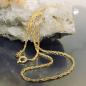 Preview: Kette 1,6mm Doppelanker gedreht Kordelkette 9Kt GOLD 38cm Preview: Kette 1,6mm Doppelanker gedreht Kordelkette 9Kt GOLD 38cm