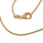 Preview: Kette 1mm Schlange rund glänzend 8K GOLD 42cm Preview: Kette 1mm Schlange rund glänzend 8K GOLD 42cm