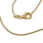 Preview: Kette 1mm Schlange rund glänzend 8K GOLD 42cm Preview: Kette 1mm Schlange rund glänzend 8K GOLD 42cm
