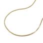 Preview: Kette 0,7mm Schlange 5-kant 14Kt GOLD 40cm