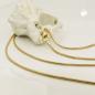 Preview: Kette 1,2mm Schlange rund 14Kt GOLD 50cm Preview: Kette 1,2mm Schlange rund 14Kt GOLD 50cm