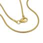 Preview: Kette 1,2mm Schlange rund 14Kt GOLD 50cm