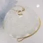 Preview: Kette 0,6mm Fantasie-Muster gedreht 14Kt GOLD 45cm