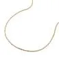 Preview: Kette 0,6mm Fantasie-Muster gedreht 14Kt GOLD 45cm