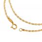 Preview: Kette 1,5mm Collier Fantasiekette 9Kt GOLD 45cm