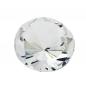 Preview: Glasstein 50x35mm mit Diamantschliff kristall klar