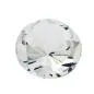 Preview: Glasstein 50x35mm mit Diamantschliff kristall klar