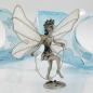 Preview: Tischdekoration 65mm Zinnfigur Elfe mit Springseil Corinn