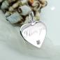 Preview: Anhänger 16mm Herz mit Schriftzug - I love you- und Zirkonia glänzend Silber 925 Preview: Anhänger 16mm Herz mit Schriftzug - I love you- und Zirkonia glänzend Silber 925