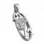 Preview: Anhänger 23x9mm MOM mit Zirkonias rhodiniert Silber 925 Preview: Anhänger 23x9mm MOM mit Zirkonias rhodiniert Silber 925