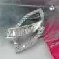 Preview: Anhänger 29x18mm viele Zirkonias glänzend rhodiniert Silber 925 Preview: Anhänger 29x18mm viele Zirkonias glänzend rhodiniert Silber 925