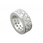 Preview: Anhänger 9x3mm Taufring Zirkonias rhodiniert Silber 925 Preview: Anhänger 9x3mm Taufring Zirkonias rhodiniert Silber 925
