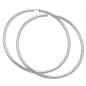 Preview: Creole 70mm Drahtcreole mit Steckverschluss glänzend Silber 925 Preview: Creole 70mm Drahtcreole mit Steckverschluss glänzend Silber 925