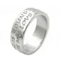 Preview: Ring 8mm mit Prägung LOVE HAS NO END Silber 925 Ringgröße 60 Preview: Ring 8mm mit Prägung LOVE HAS NO END Silber 925 Ringgröße 60