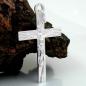 Preview: Anhänger 34x21mm Kreuz mit Jesus glänzend Silber 925 Preview: Anhänger 34x21mm Kreuz mit Jesus glänzend Silber 925