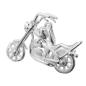 Preview: Anhänger 25x18mm Chopper Motorrad Silber 925