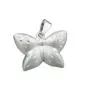 Preview: Anhänger 11x16mm Schmetterling matt-glänzend diamantiert Silber 925