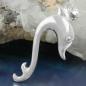 Preview: Anhänger 40x17mm großer Delfin glänzend Silber 925 Preview: Anhänger 40x17mm großer Delfin glänzend Silber 925