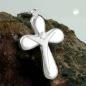 Preview: Anhänger 23x15mm Kreuz mit Jesus matt-glänzend Silber 925 Preview: Anhänger 23x15mm Kreuz mit Jesus matt-glänzend Silber 925