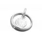 Preview: Anhänger 12x3mm Taufring mit Zirkonia weiß und Geburtsuhr Silber 925 Preview: Anhänger 12x3mm Taufring mit Zirkonia weiß und Geburtsuhr Silber 925