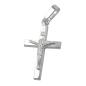 Preview: Anhänger 17x11mm Kreuz mit Jesus glänzend Silber 925 Preview: Anhänger 17x11mm Kreuz mit Jesus glänzend Silber 925