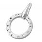 Preview: Anhänger 42x27mm Zirkonias rhodiniert Silber 925 Preview: Anhänger 42x27mm Zirkonias rhodiniert Silber 925