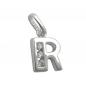 Preview: Anhänger 8x7mm Buchstabe R glänzend mit Zirkonias Silber 925 Preview: Anhänger 8x7mm Buchstabe R glänzend mit Zirkonias Silber 925