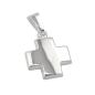 Preview: Anhänger 11x11mm Kreuz glänzend Silber 925 Preview: Anhänger 11x11mm Kreuz glänzend Silber 925