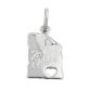 Preview: Anhänger 22x12mm Je t- aime Silber 925 Preview: Anhänger 22x12mm Je t- aime Silber 925