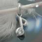 Preview: Anhänger 11x5mm Musiknote Achtelnote mit Zirkonia Silber 925 Preview: Anhänger 11x5mm Musiknote Achtelnote mit Zirkonia Silber 925