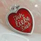 Preview: Anhänger 17x16mm Herz rot lackiert - Ich liebe Dich- Silber 925 Preview: Anhänger 17x16mm Herz rot lackiert - Ich liebe Dich- Silber 925