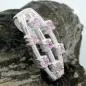 Preview: Anhänger 21x9mm 7x Zirkonia pink Silber 925 Preview: Anhänger 21x9mm 7x Zirkonia pink Silber 925