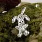 Preview: Anhänger kleiner Hase 11x9mm Silber 925